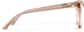 Side view of Square Glasses 4482319 in Transparent Pink thumbnail
