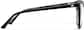 Side view of Square Glasses 4482321 in Black thumbnail
