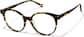 Angle view of Round Glasses 4482425 in Tortoiseshell thumbnail