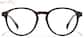 Front view of Round Glasses  4482625 in Tortoiseshell & Silver  thumbnail
