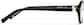 Side view of Oval Glasses 4482721 in Black  thumbnail