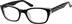 Square Glasses 449821 in Black