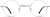 Front view of Round Glasses 450011 in Silver thumbnail
