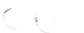 Angle view of Round Glasses 450011 in Silver thumbnail