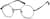 Angle view of Round Glasses 450015 in Brown thumbnail