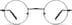 Round Glasses 450021 in Black