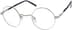 Round Glasses 450111 in Silver