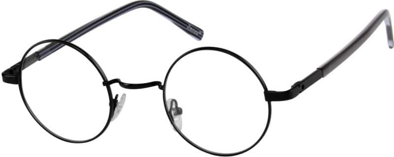 Black Round Glasses #1300821 | Zenni Optical