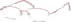 Oval Glasses 450319 in Pink