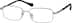 Rectangle Glasses 450411 in Silver
