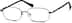 Rectangle Glasses 450412 in Gray