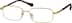 Rectangle Glasses 450414 in Gold