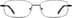 Rectangle Glasses 450421 in Black
