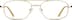 Aviator Glasses 451314 in Gold