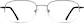 Front view of Oval Glasses 451512 in Gray thumbnail