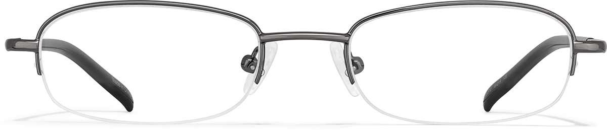 Gray Oval Glasses #452012