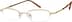 Oval Glasses 452014 in Gold