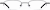 Front view of Oval Glasses 452021 in Black thumbnail
