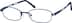 Rectangle Glasses 452616 in Blue