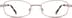 Rectangle Glasses 452619 in Pink
