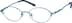 Oval Glasses 452716 in Blue