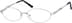 Oval Glasses 452911 in Silver
