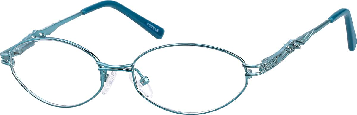 Blue Oval Glasses #452916 | Zenni Optical