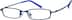 Rectangle Glasses 453716 in Blue