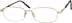 Rectangle Glasses 455214 in Gold