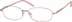 Rectangle Glasses 455219 in Rose Gold