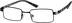 Kids’ Rectangle Glasses 457721 in Black