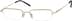 Rectangle Glasses 461914 in Gold