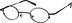 Round Glasses 462221 in Black