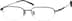 Rectangle Glasses 462812 in Gray