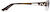 Side view of Oval Glasses 463115 in Brown thumbnail
