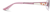Side view of Oval Glasses 463119 in Pink thumbnail