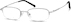 Oval Glasses 463211 in Silver