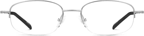 Silver Oval Glasses