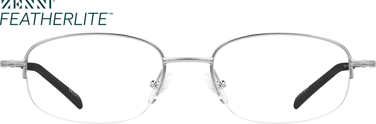 Silver Oval Glasses