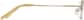 Side view of Oval Glasses 463314 in Gold thumbnail