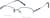 Angle view of Rectangle Glasses 463316 in Blue thumbnail