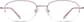 Front view of Oval Glasses 463319 in Pink thumbnail