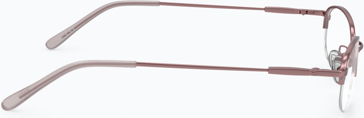 Side view of Oval Glasses 463319 in Pink thumbnail