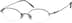 Oval Glasses 463512 in Gray