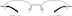 Oval Glasses 463611 in Silver