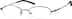 Oval Glasses 463612 in Gray