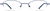 Front view of Oval Glasses 463616 in Blue thumbnail