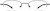 Front view of Oval Glasses 463621 in Black thumbnail