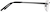 Side view of Rimless Glasses 466521 in Black thumbnail