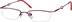 Rectangle Glasses 468118 in Red